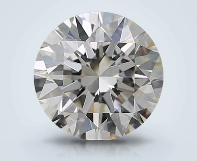 3.20ct J VS2 Rare Carat Ideal Cut Round Diamond