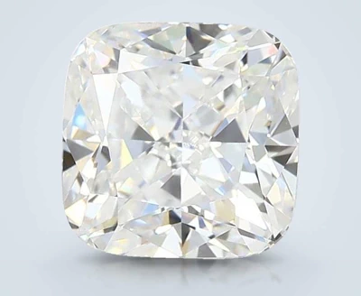 3.05ct E VVS2 Rare Carat Ideal Cut Cushion Lab Grown Diamond