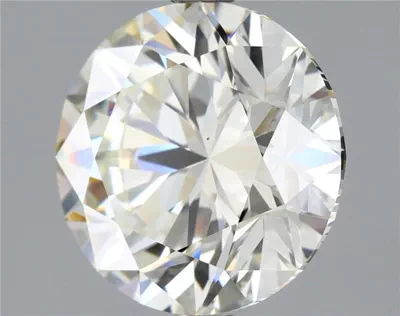 3.01ct K VS1 Rare Carat Ideal Cut Round Diamond