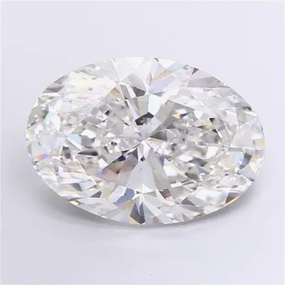 25.00ct F VS2 Very Good Cut Oval Lab Grown Diamond