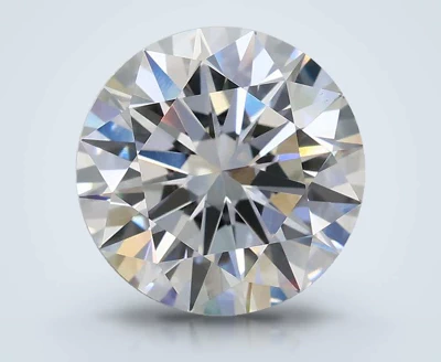 3.01ct D VS1 Rare Carat Ideal Cut Round Lab Grown Diamond