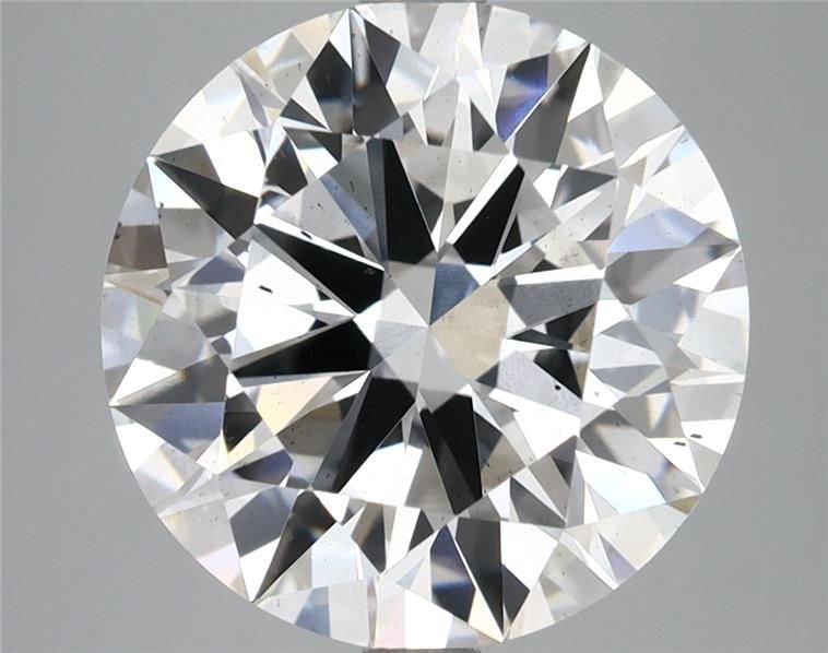 5.57ct E SI1 Rare Carat Ideal Cut Round Lab Grown Diamond
