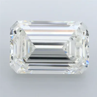 15.27ct G VVS2 Rare Carat Ideal Cut Emerald Lab Grown Diamond