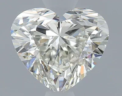 0.60ct J SI1 Rare Carat Ideal Cut Heart Diamond