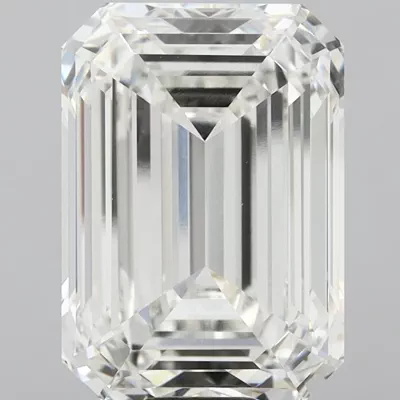 20.53ct G VVS2 Rare Carat Ideal Cut Emerald Lab Grown Diamond