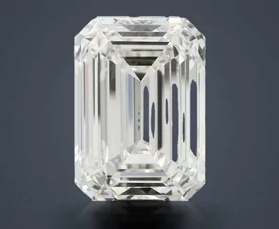 20.53ct G VVS2 Rare Carat Ideal Cut Emerald Lab Grown Diamond