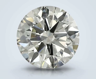 0.80ct K SI2 Rare Carat Ideal Cut Round Diamond