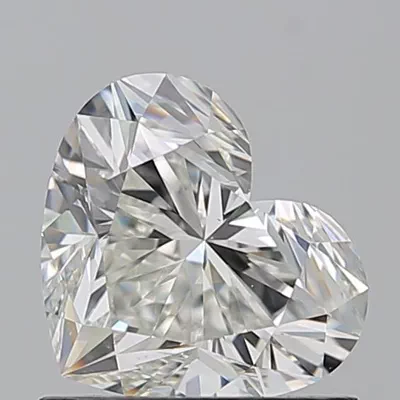 0.93ct I VS1 Rare Carat Ideal Cut Heart Diamond