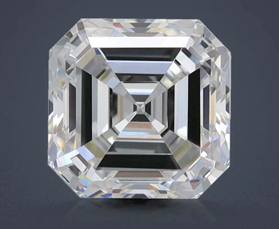 1.70ct E VVS2 Excellent Cut Asscher Lab Grown Diamond