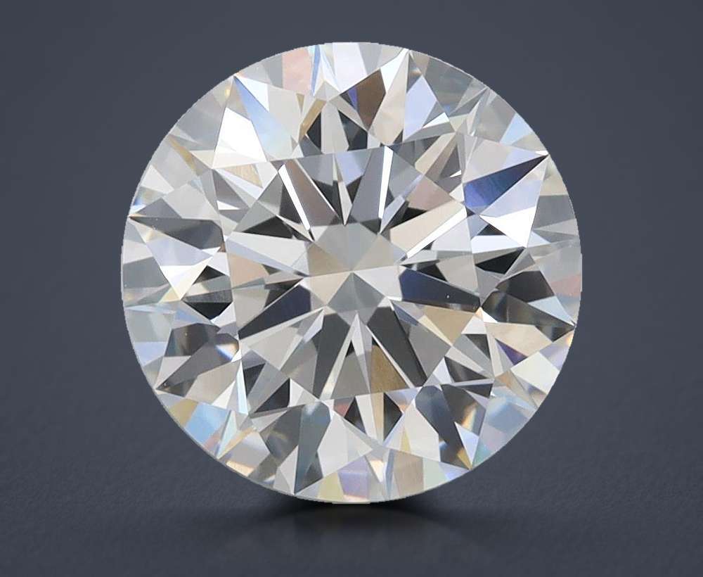 3.52ct E VVS1 Rare Carat Ideal Cut Round Lab Grown Diamond