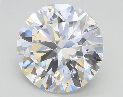 3.04ct E VS1 Excellent Cut Round Lab Grown Diamond