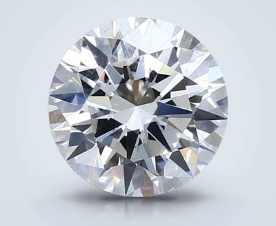 2.09ct E SI1 Rare Carat Ideal Cut Round Lab Grown Diamond