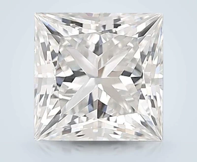 2.06ct E VVS2 Rare Carat Ideal Cut Princess Lab Grown Diamond