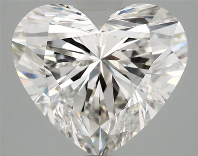5.03ct G VS1 Rare Carat Ideal Cut Heart Lab Grown Diamond
