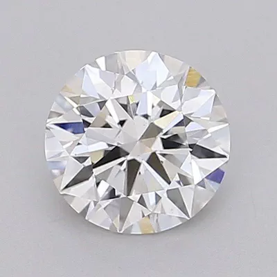 1.07ct F VS2 Rare Carat Ideal Cut Round Lab Grown Diamond