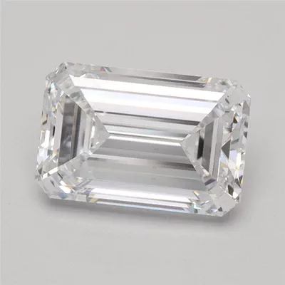 1.71ct D VVS2 Rare Carat Ideal Cut Emerald Lab Grown Diamond