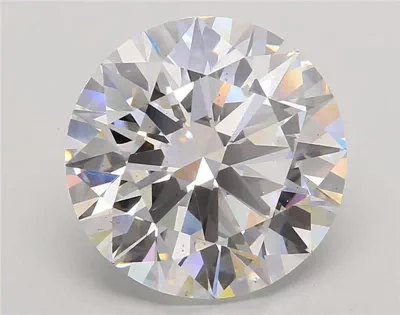 7.05ct D SI1 Rare Carat Ideal Cut Round Lab Grown Diamond