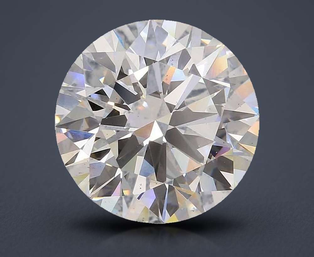 7.05ct D SI1 Rare Carat Ideal Cut Round Lab Grown Diamond