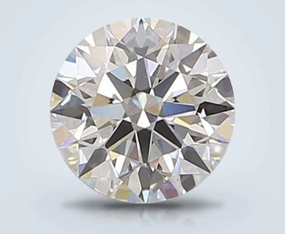 1.07ct D VS2 Rare Carat Ideal Cut Round Lab Grown Diamond