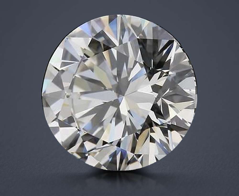 2.21ct I IF Rare Carat Ideal Cut Round Diamond