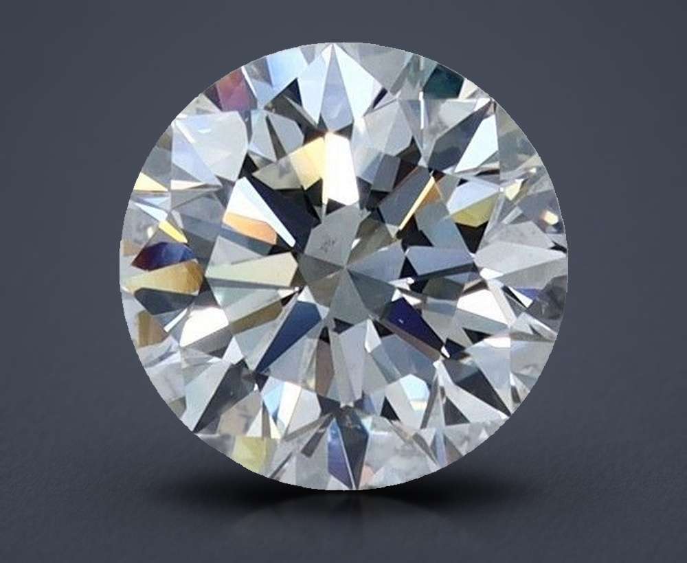 1.74ct I VS2 Rare Carat Ideal Cut Round Diamond