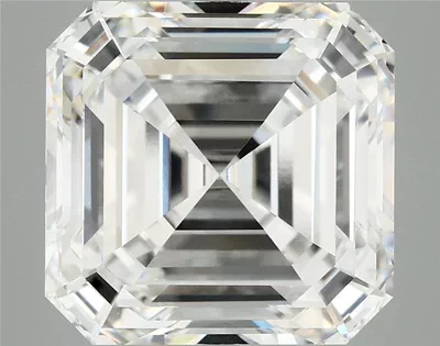 9.48ct F VVS2 Rare Carat Ideal Cut Asscher Lab Grown Diamond