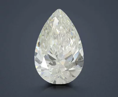 5.28ct G VS1 Rare Carat Ideal Cut Pear Lab Grown Diamond