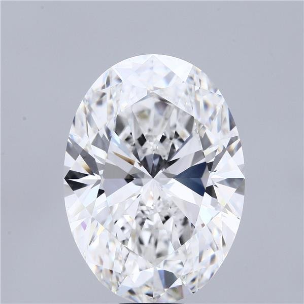 18.01ct E VS1 Rare Carat Ideal Cut Oval Lab Grown Diamond