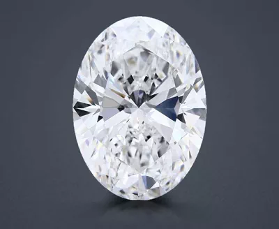 18.01ct E VS1 Rare Carat Ideal Cut Oval Lab Grown Diamond