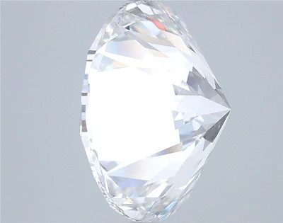 6.14ct D VVS2 Rare Carat Ideal Cut Round Lab Grown Diamond