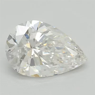 1.06ct E VS2 Rare Carat Ideal Cut Pear Lab Grown Diamond
