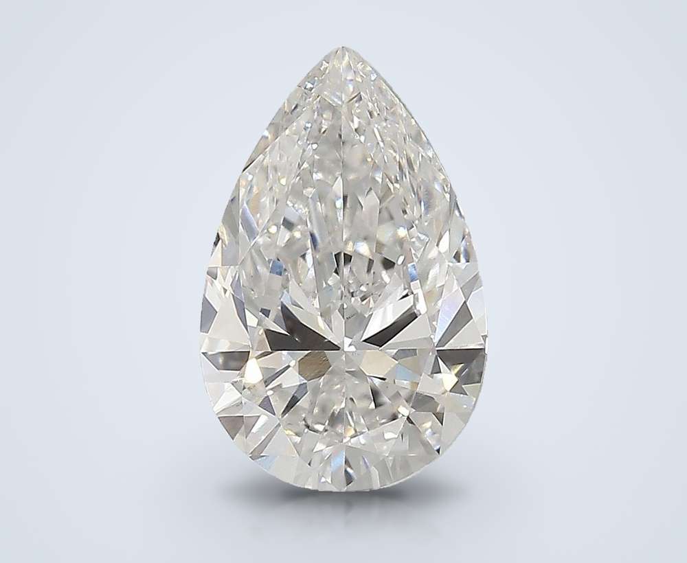 2.55ct E VS1 Rare Carat Ideal Cut Pear Lab Grown Diamond