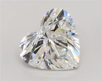 30.69ct F VS1 Rare Carat Ideal Cut Heart Lab Grown Diamond