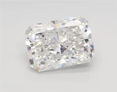 1.51ct F VVS2 Rare Carat Ideal Cut Radiant Lab Grown Diamond
