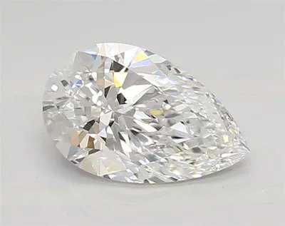 1.24ct E VVS2 Rare Carat Ideal Cut Pear Lab Grown Diamond