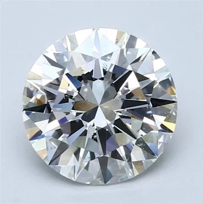 2.90ct F SI1 Excellent Cut Round Diamond