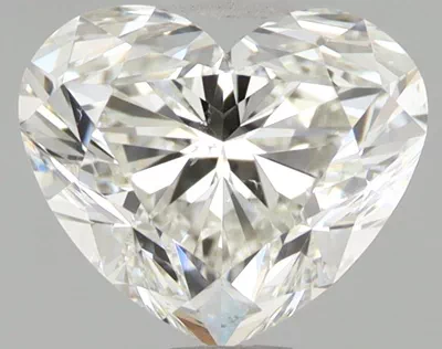 1.56ct J SI2 Rare Carat Ideal Cut Heart Diamond