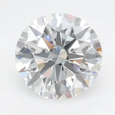 1.28ct D VVS1 Rare Carat Ideal Cut Round Lab Grown Diamond