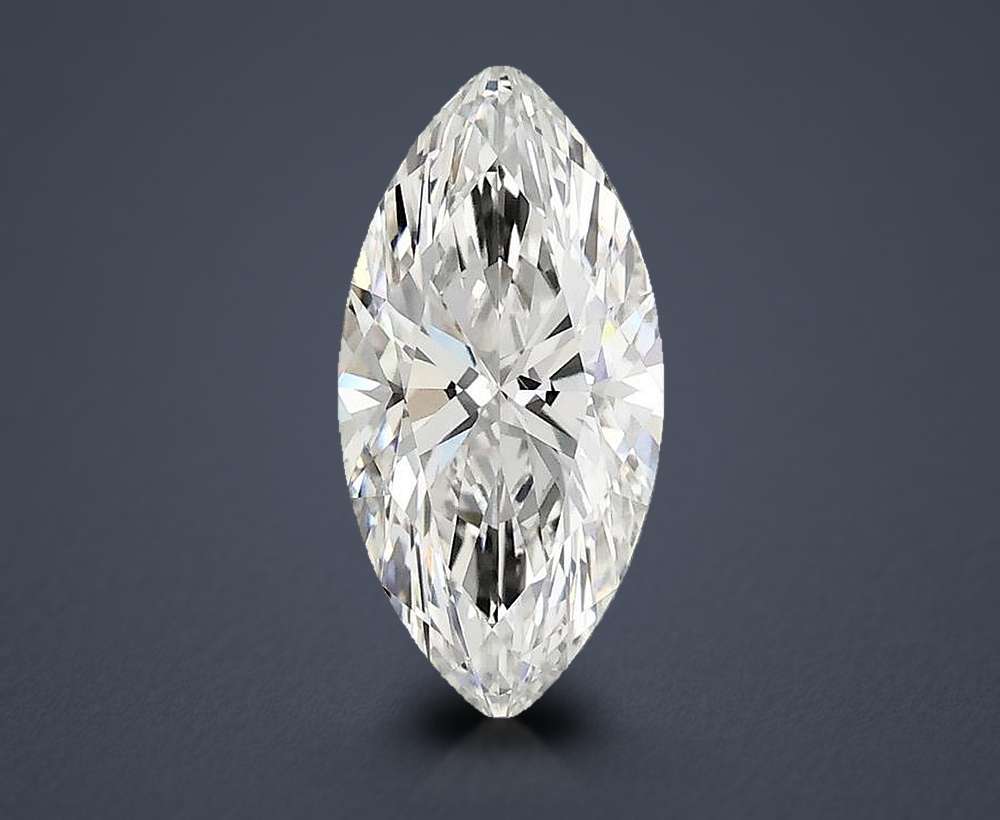 1.48ct F VS1 Rare Carat Ideal Cut Marquise Lab Grown Diamond