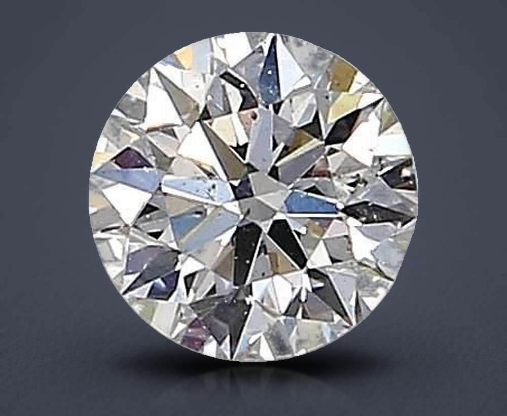 0.46ct D SI2 Rare Carat Ideal Cut Round Diamond