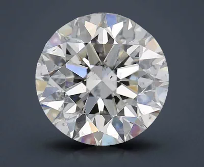 3.70ct H SI2 Rare Carat Ideal Cut Round Diamond