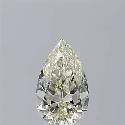 2.20ct K SI1 Rare Carat Ideal Cut Pear Diamond
