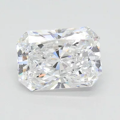 1.09ct D VVS1 Rare Carat Ideal Cut Radiant Lab Grown Diamond