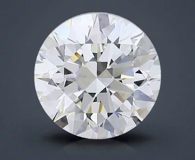 7.02ct H VS2 Rare Carat Ideal Cut Round Diamond