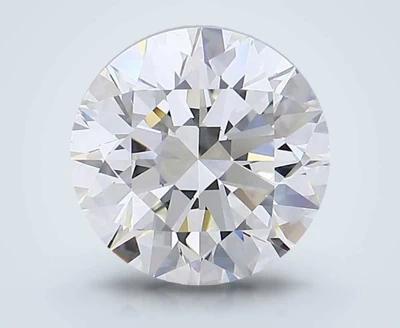7.02ct H VS2 Rare Carat Ideal Cut Round Diamond