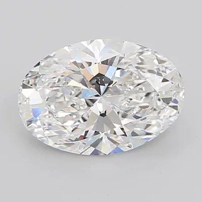 7.08ct E VVS2 Rare Carat Ideal Cut Oval Lab Grown Diamond