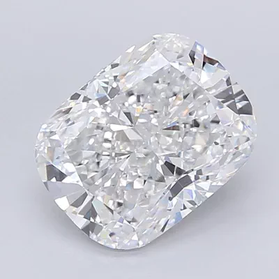 5.87ct D VVS1 Rare Carat Ideal Cut Cushion Lab Grown Diamond
