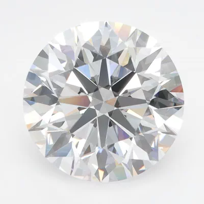 4.26ct D FL Rare Carat Ideal Cut Round Lab Grown Diamond