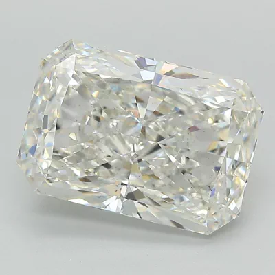 6.09ct H VS2 Rare Carat Ideal Cut Radiant Lab Grown Diamond