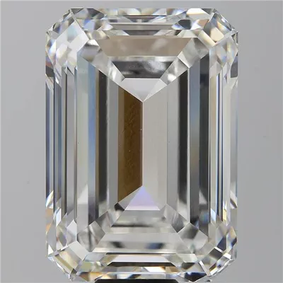20.05ct F VS1 Rare Carat Ideal Cut Emerald Lab Grown Diamond